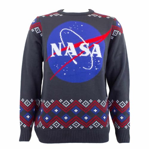 NASA - Logo (Unisex Knitted Jumper) Ex Ex Large