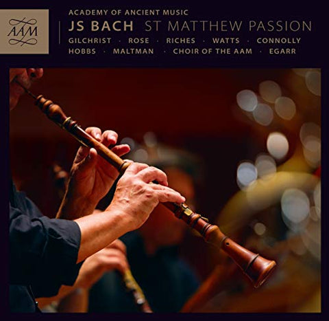 Choir Of The Aam/Egarr - Bach:St Matthew Passion [CD]