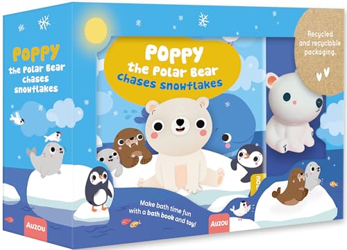 Poppy the Polar Bear Chases Snowflakes : My First Bath Book & Toy