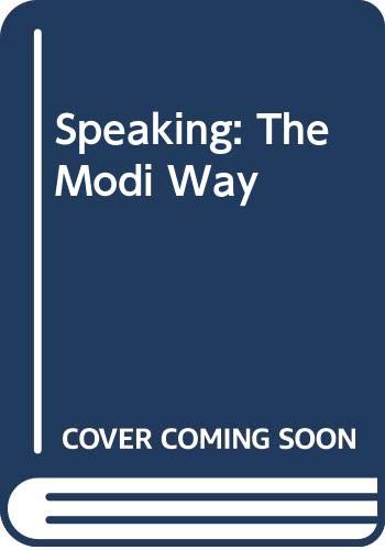 Speaking : The Modi Way