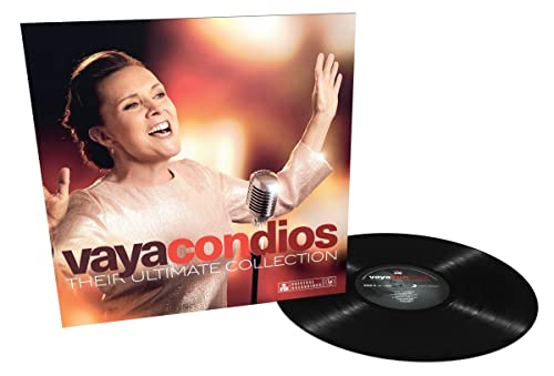 Vaya Con Dios vinyl record featuring a singer with a microphone.