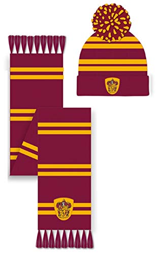 Harry Potter - Gryffindor (Unisex Black Scarf) One Size