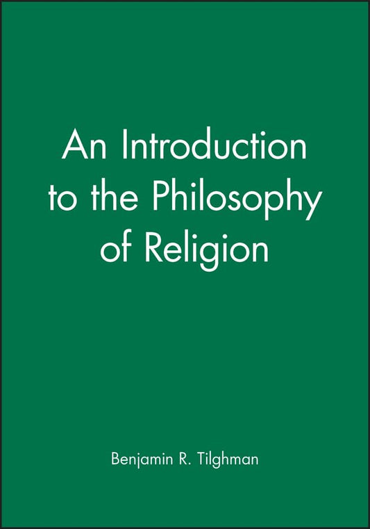 An Introduction to the Philosophy of Religion