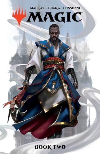 Cover of “Magic Book Two” featuring a man in ornate robes.