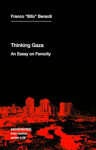 Book cover: black background with red text and a cityscape image.
