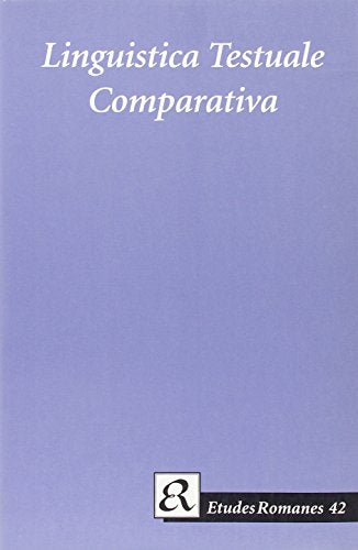 Linguistica Testuale Comparativa