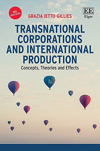 Transnational Corporations and International Production: Concepts