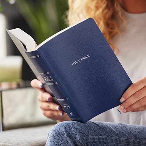 NKJV, Gift and Award Bible, Leather-Look, Blue, Red Letter, Comfort Print : Holy Bible, New King James Version