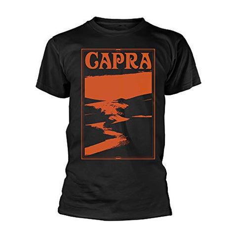 Capra Dune (Orange) T-Shirt - Black - X-Large