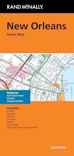 Rand McNally Folded Map: New Orleans Street Map