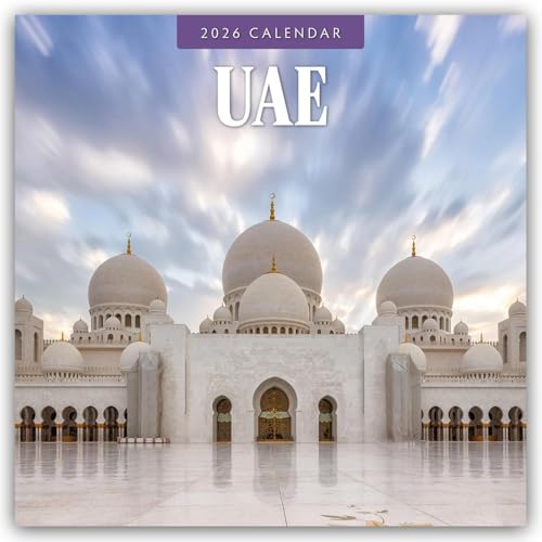 UAE 2026 Square Wall Calendar