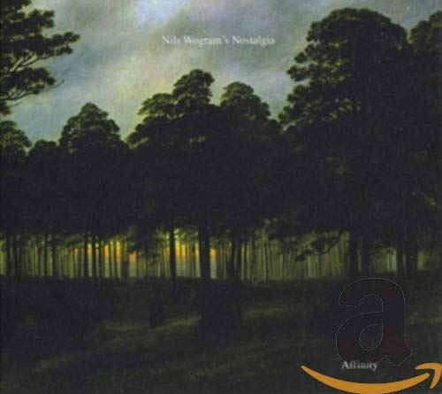 CD cover for Nils Wogram’s “Affinity” featuring a dark forest scene.