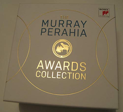 White CD box set featuring "Murray Perahia Awards Collection" in gold text.