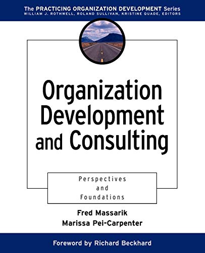 Organization Development and Consulting: Perspectives and Foundations