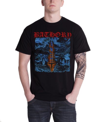 Various - Bathory Blood on Ice Official Mens T shirt