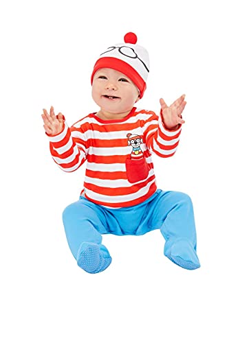 Smiffys Officially Licensed Where's Wally? Baby Costume