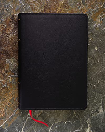 NASB, Thompson Chain-Reference Bible, Bonded Leather, Black, Red Letter, 1977 Text