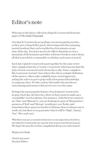 The Telegraph Quick Crossword 11