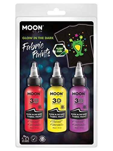 Moon Glow - Glow in the Dark Fabric Paint