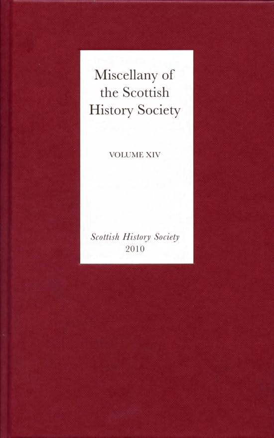 Miscellany of the Scottish History Society