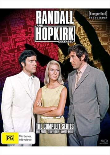 Randall and Hopkirk (Deceased)" CD cover with actors Mike Pratt and Kenneth Cope.