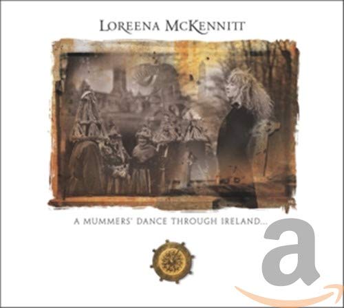 CD cover featuring a faded, sepia-toned image of Irish mummers.