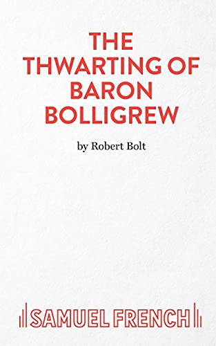 Book cover with red title text: "The Thwarting of Baron Bolligrew.