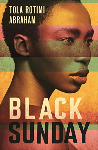 Book cover: “Black Sunday” with a portrait of a Black woman.
