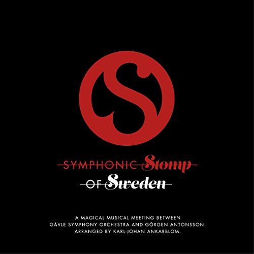 CD cover: black background with red "S" and "Symphonic Stomp of Sweden" text.