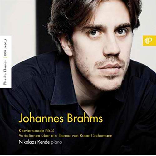 Brahms / Kende,nikolaas - Johannes Brahms: Klaviersonate Nr.3 [CD]