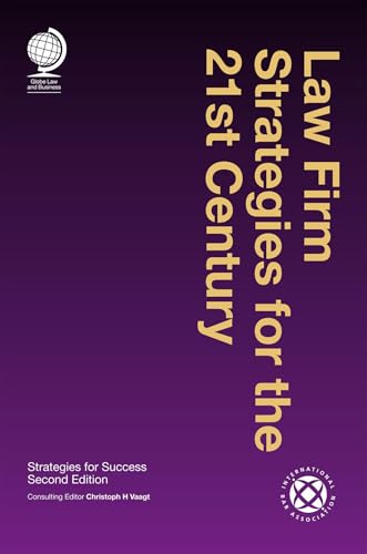 Book cover: "Law Firm Strategies for the 21st Century," purple background.