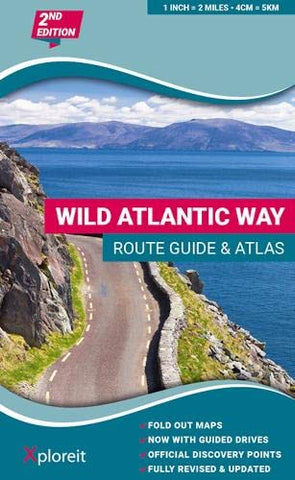 Wild Atlantic Way Route Guide & Atlas: The essential guide to driving Ireland's Atlantic coast