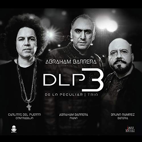 Album cover featuring three men in black and white with text DLP3.