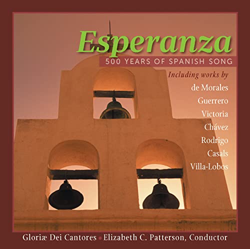 CD cover featuring a Spanish mission bell tower with three bells at sunset.