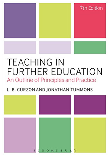 Teaching in Further Education : An Outline of Principles and Practice