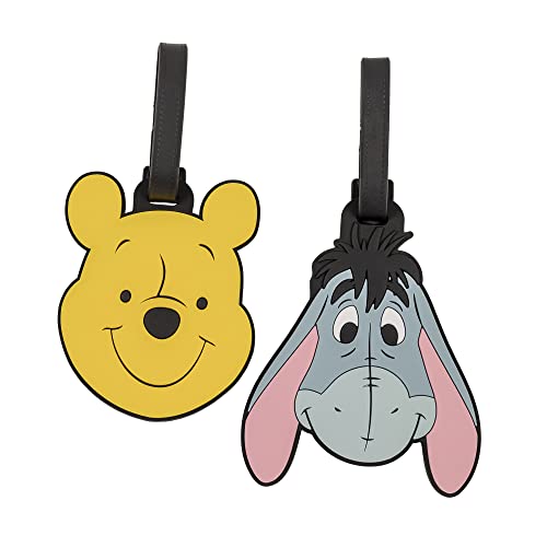 Disney Winnie The Pooh 2 Piece Luggage Tag Set