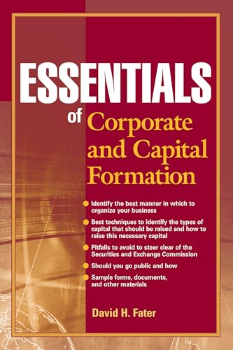 Essentials of Corporate and Capital Formation
