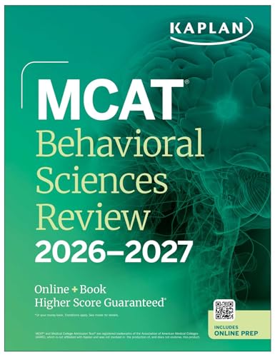 MCAT Behavioral Sciences Review 2026-2027 : Online + Book