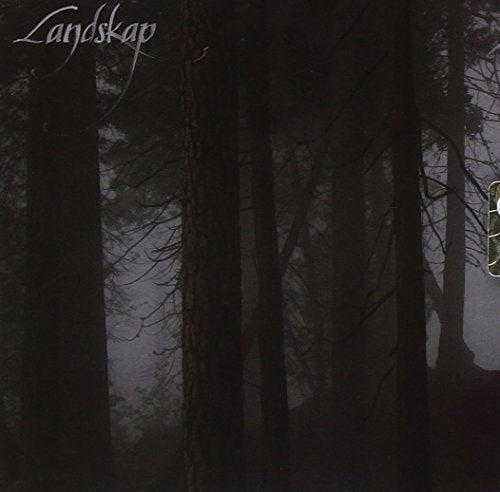Dark forest scene album cover for “Landskap - Ii” CD.
