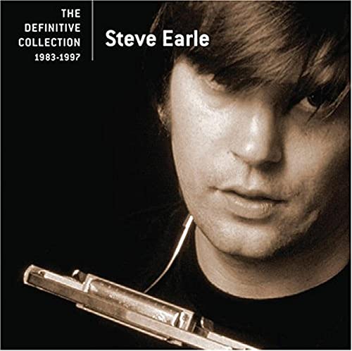 Album cover featuring a close-up of Steve Earle holding a harmonica.