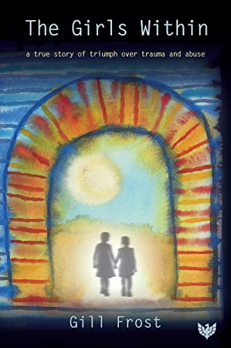 Book cover with watercolor archway, two silhouetted figures, and title text.