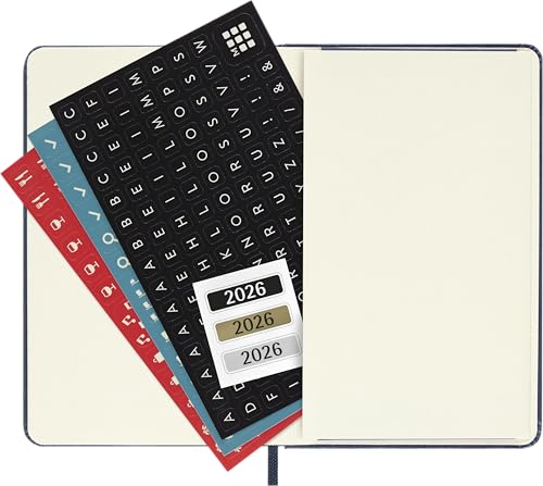 Moleskine 2026 12 Month Weekly Pocket Hardcover Diary