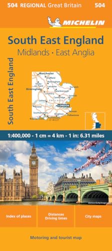 South East England - Michelin Regional Map 504 : Map
