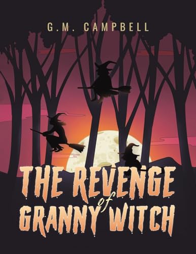 Book cover: witches flying against a moonlit forest backdrop.