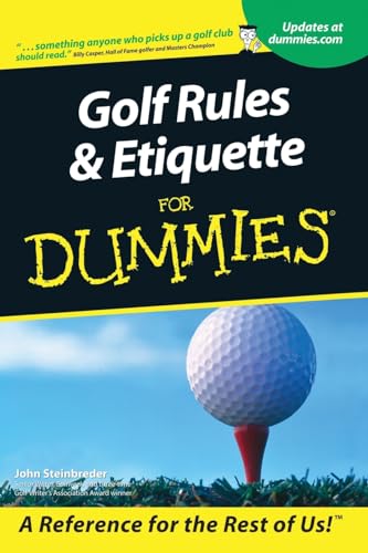 Golf Rules & Etiquette for Dummies