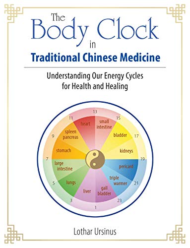 Book cover with a circular diagram of organs and numbered time segments.
