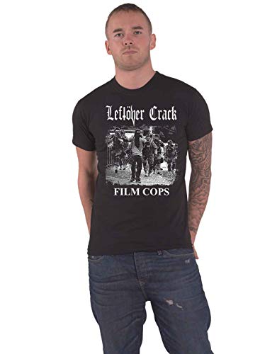 Leftover Crack T Shirt Film Cops Official Mens Black S