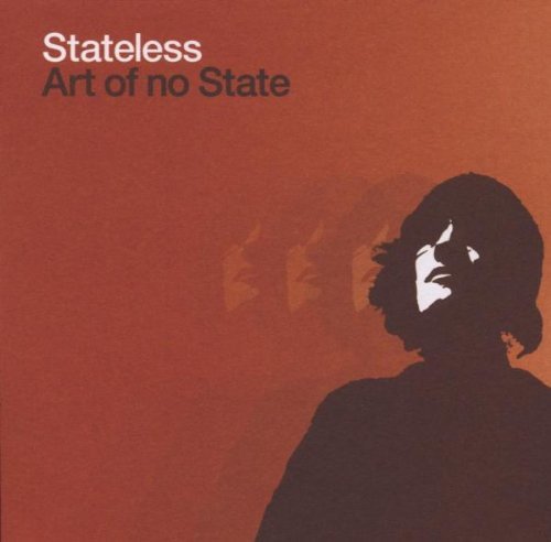 CD cover for Stateless’ “Art of no State” featuring a silhouetted face.