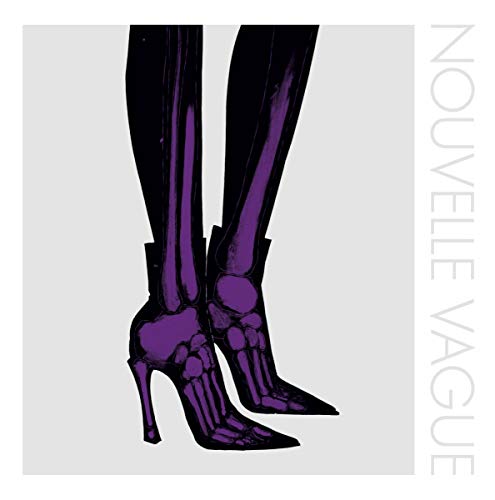 CD cover with illustration of skeletal legs in high heels.