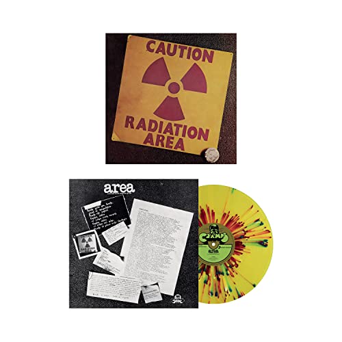 Area - Caution Radiation Area (Splatter Yellow Vinyl) [VINYL]